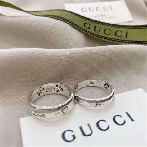 gucci rngs|gucci couple ring.